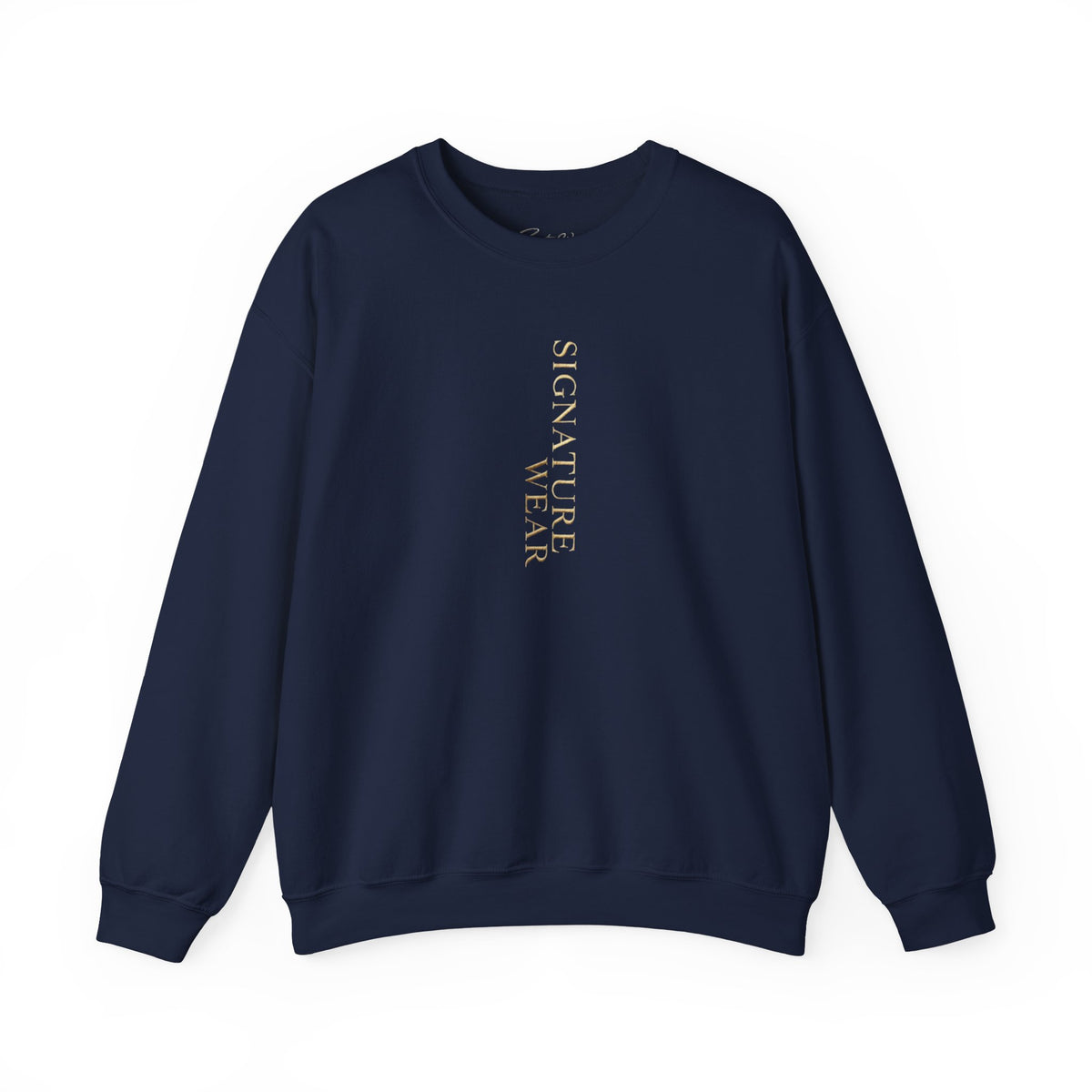 Signature Wear Minimalist Crewneck Sweatshirt — Black, Sand & More