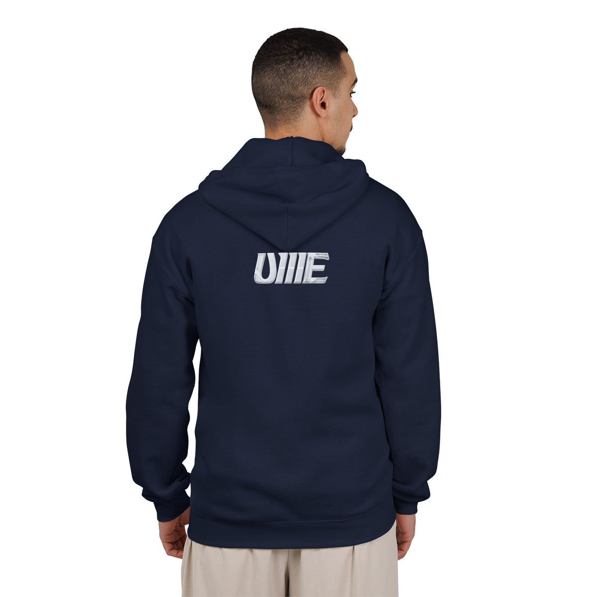 UME Multi-Color Full-Zip Hoodie — Heavy Blend Embroidered Sweatshirt