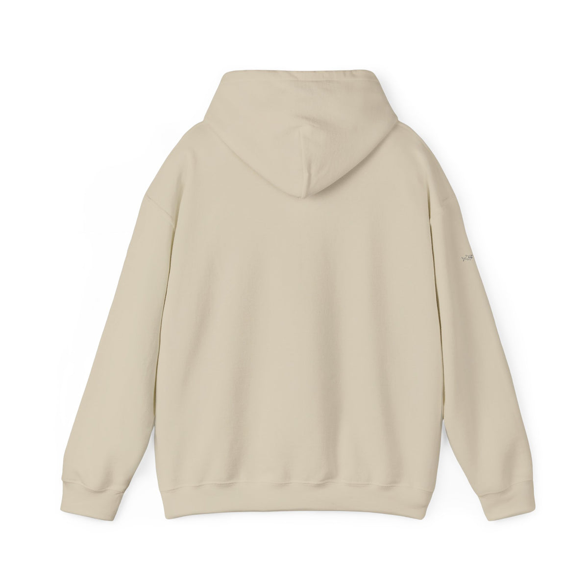 Minimal shark design Hoodie — Small Chest Outline Hoodie
