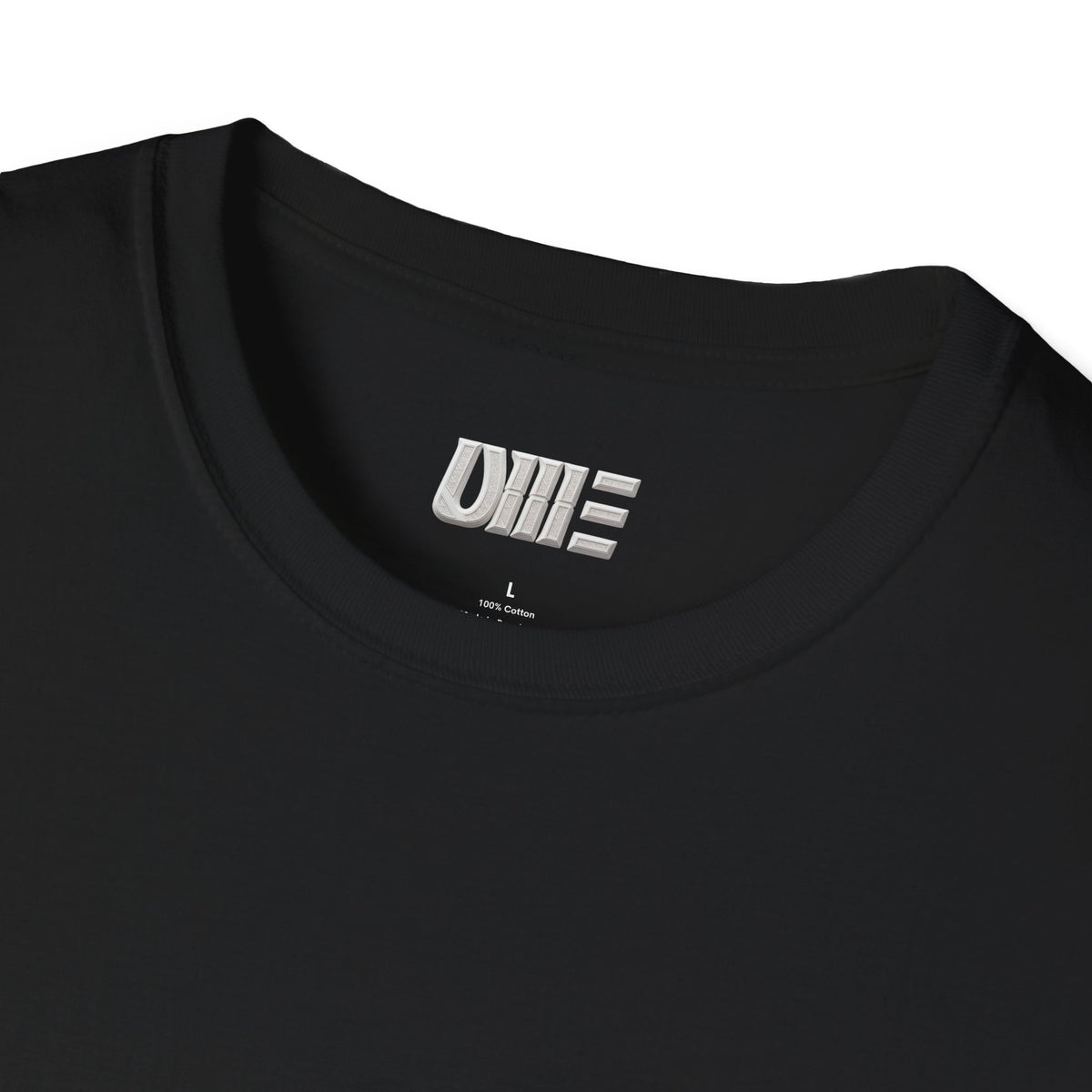 Minimalist Tiny Logo T-Shirt — Navy, White & More Base Colors