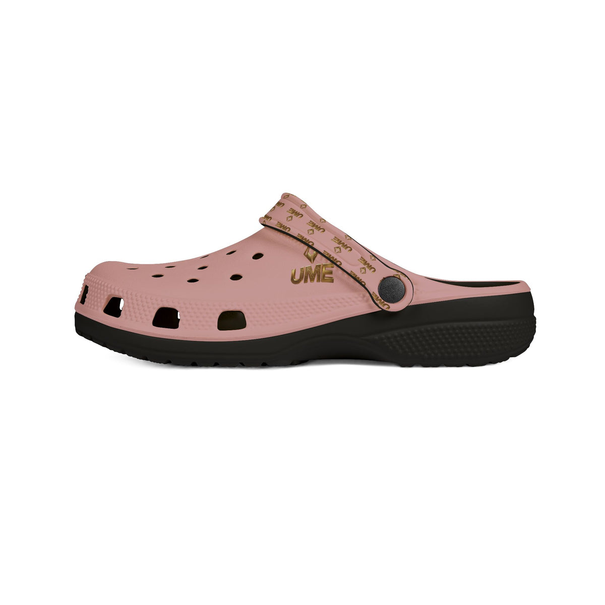 Peach All-Over Print EVA Foam Clogs — Slip-On Shoes