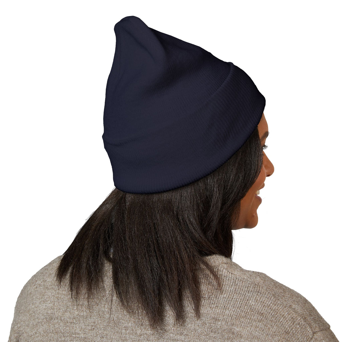 UME Embroidered Cuffed Beanie — White, Red & More Colors