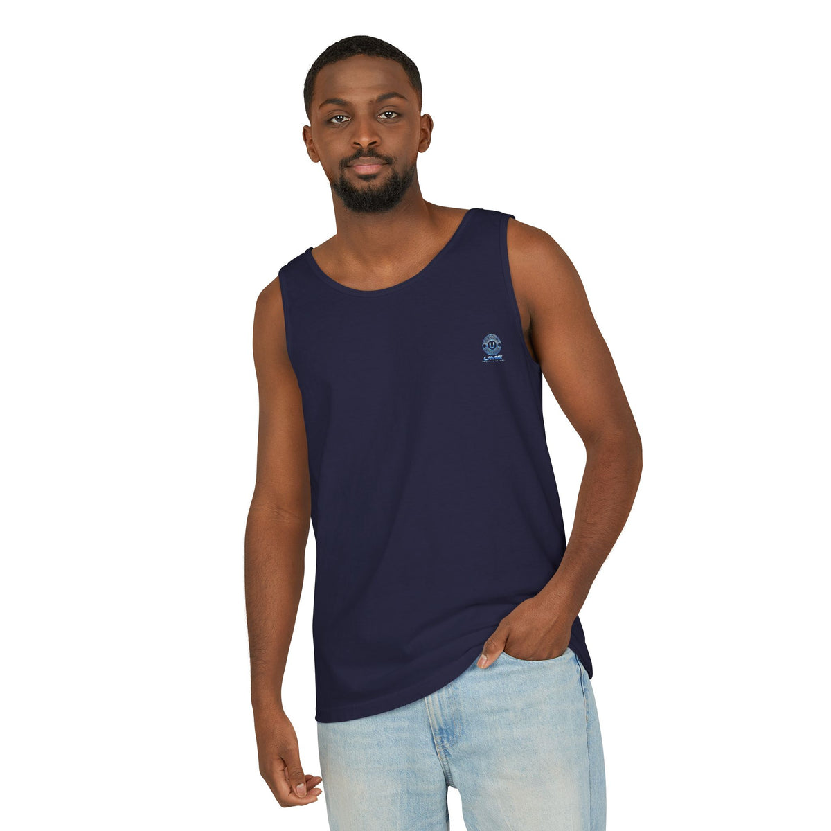 Garment-Dyed Tank Top — UME Activewear Logo