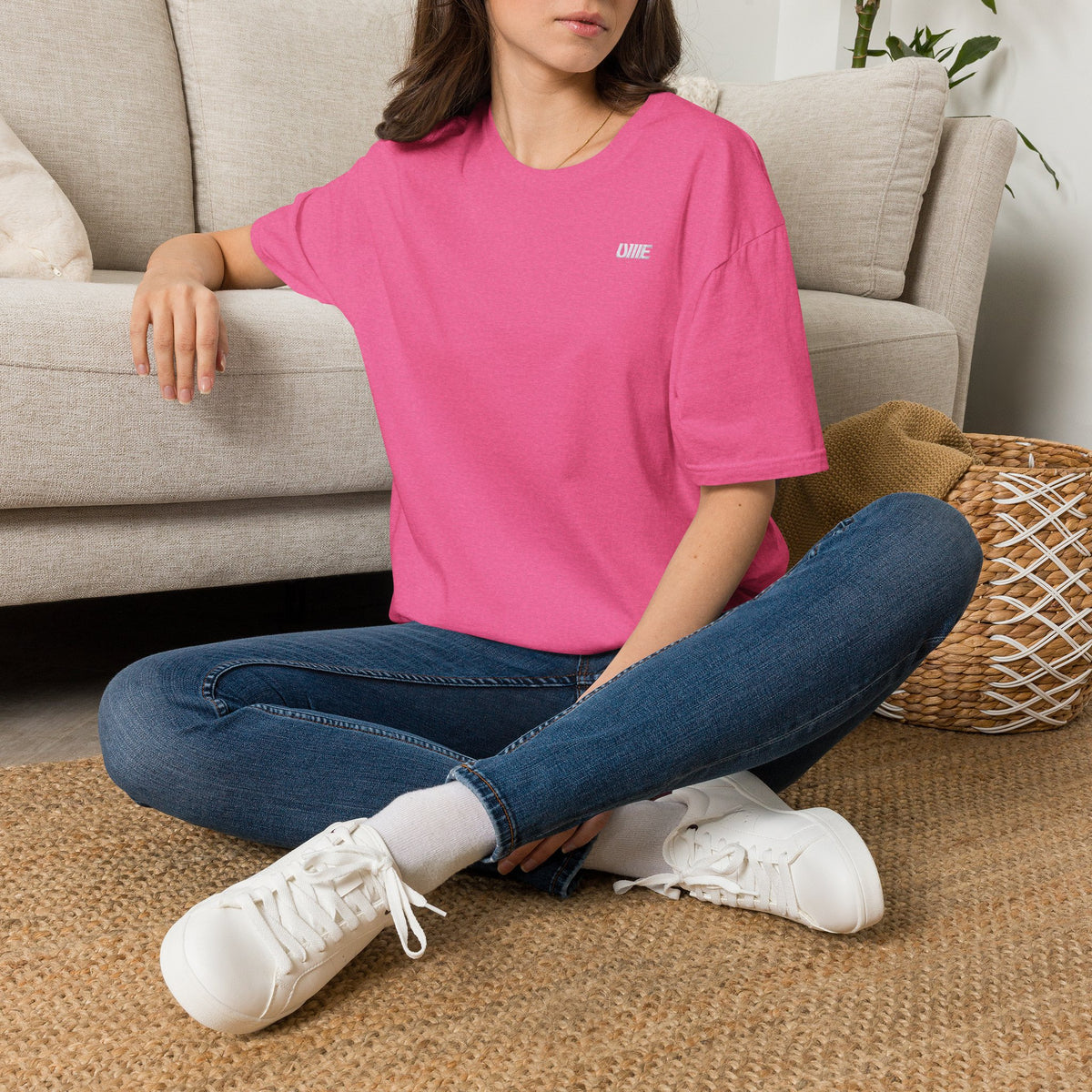UME Retro Logo T‑Shirt — Multi-Color Minimal Sporty Graphic Tee