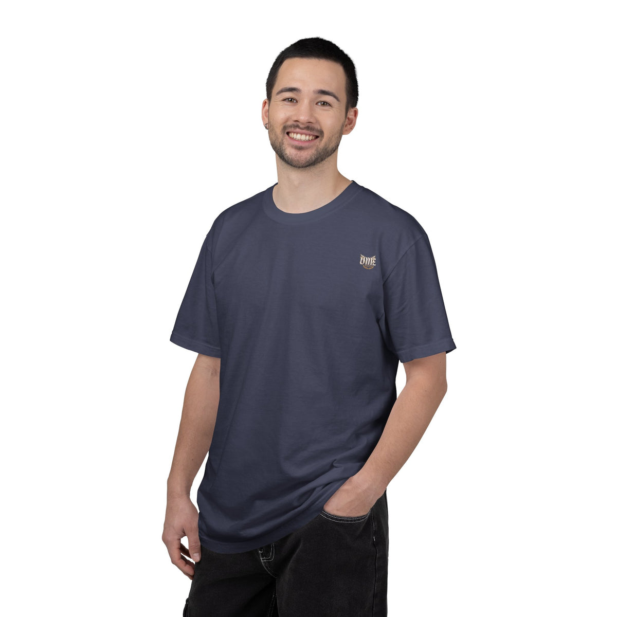 Vintage Dime Graphic T-Shirt — Small Chest & Back Logo