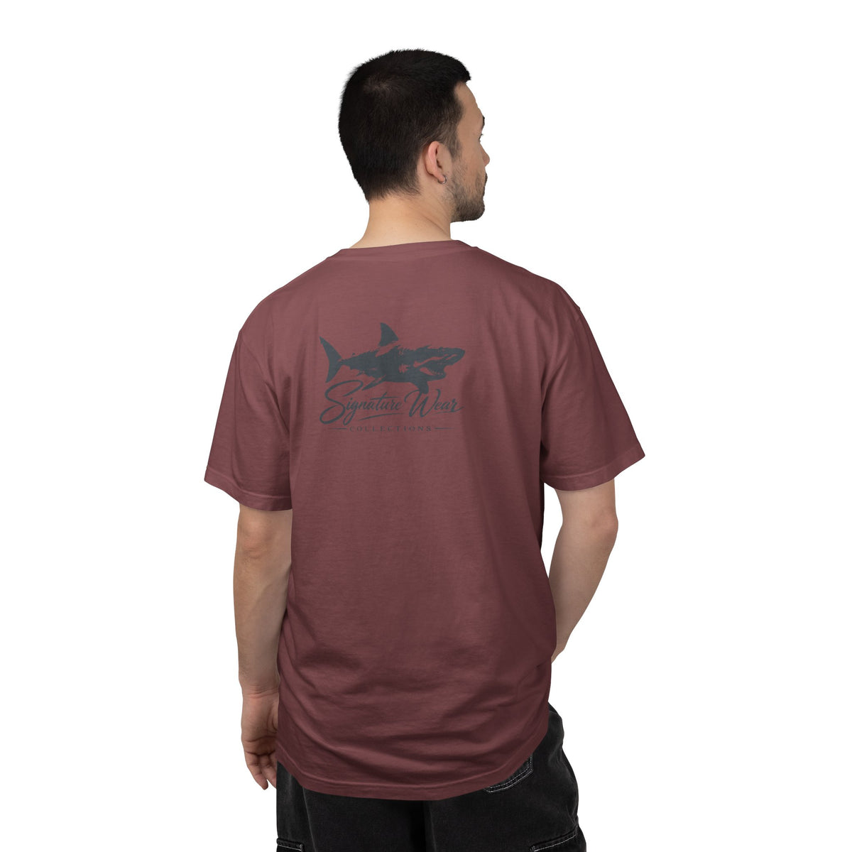 Signature Wave Shark Graphic T-Shirt — Coastal Surf Casual Tee | White, Black & More