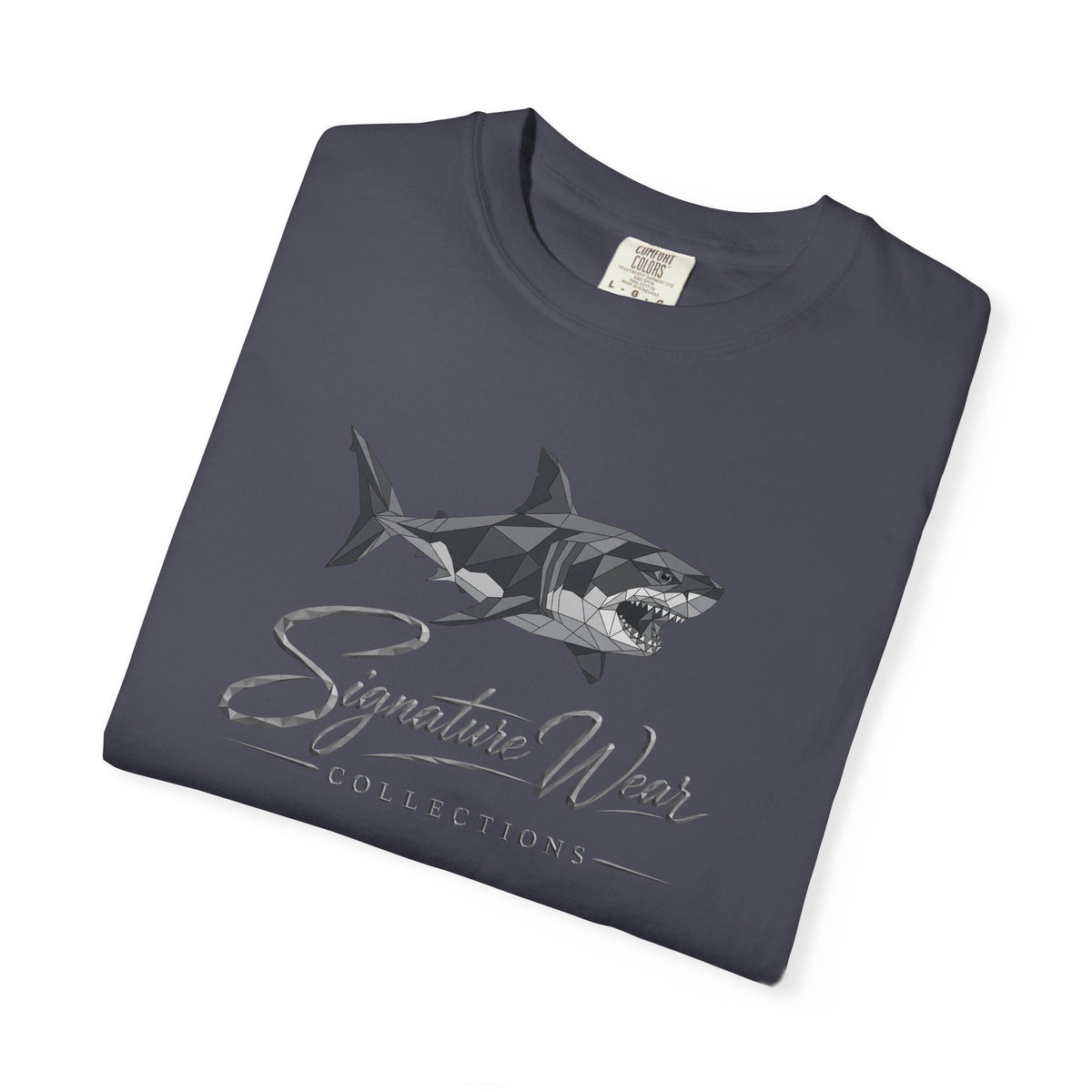 Signature Wear Shark Graphic T-Shirt — White, Black & More Colors