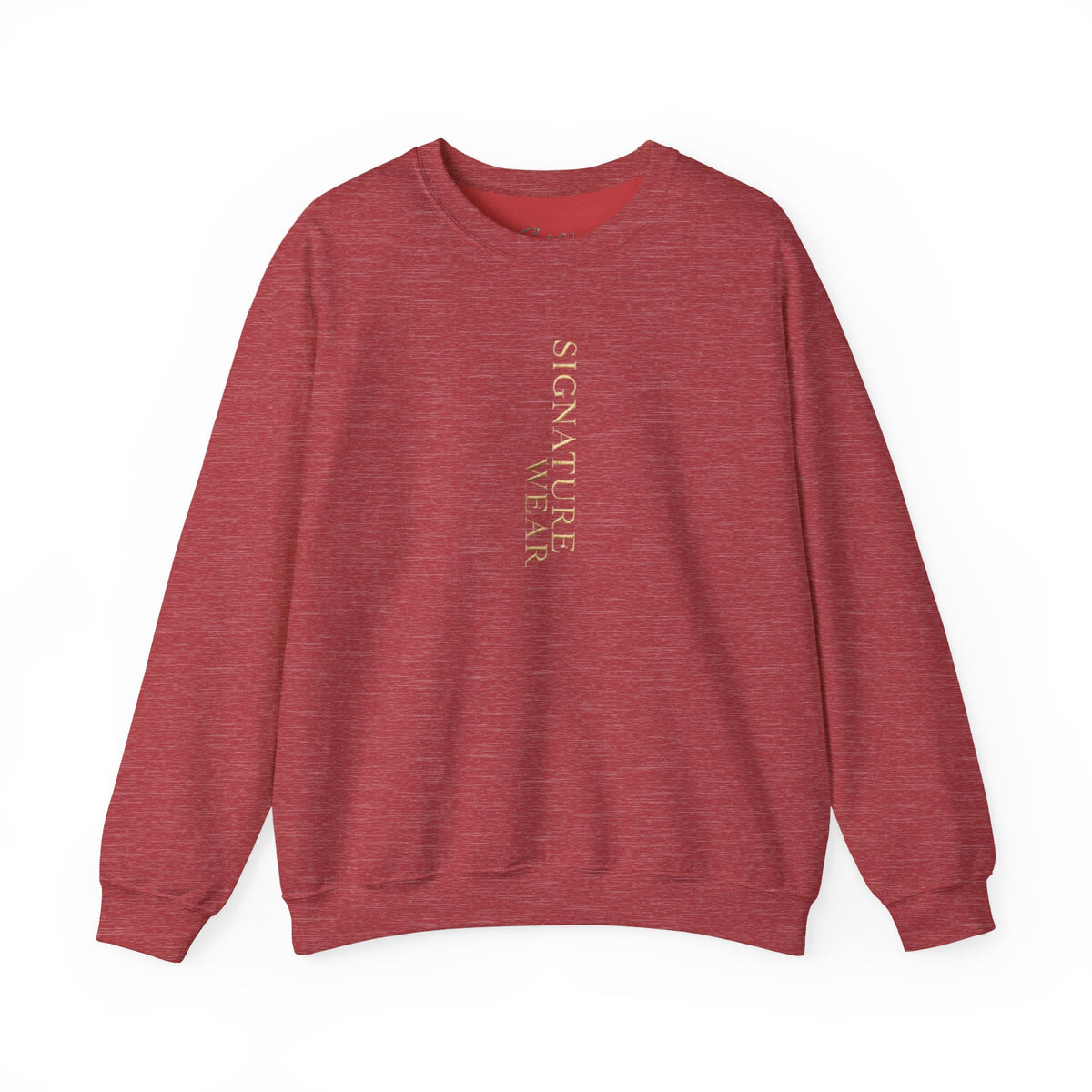 Signature Wear Minimalist Crewneck Sweatshirt — Black, Sand & More