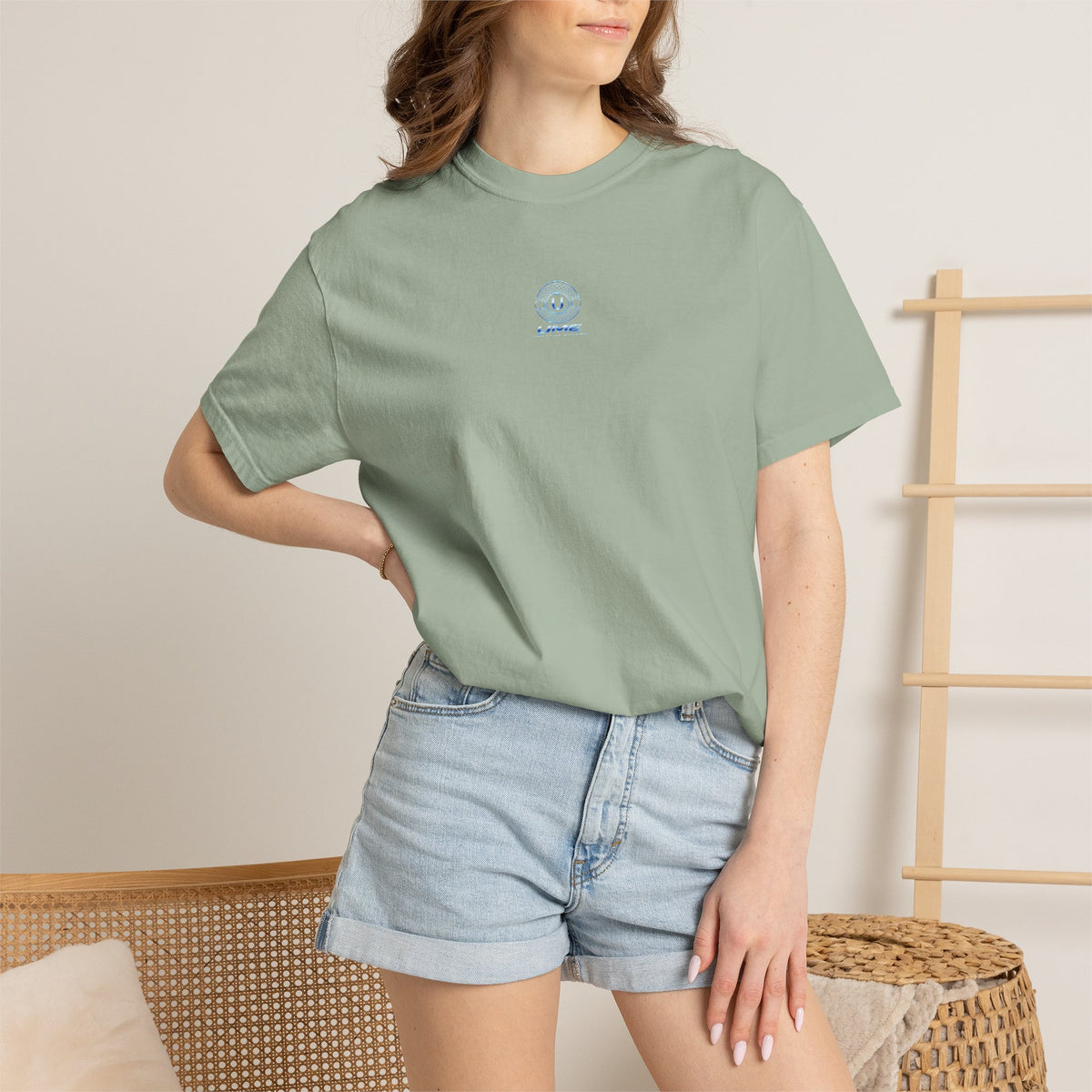 Garment-Dyed Heavyweight Tee — UME Activewear Logo