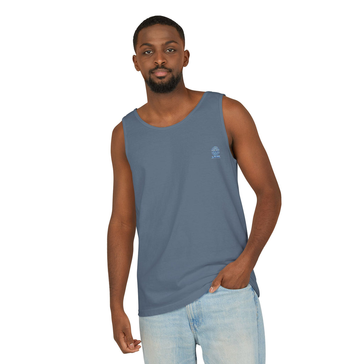 Garment-Dyed Tank Top — UME Activewear Logo