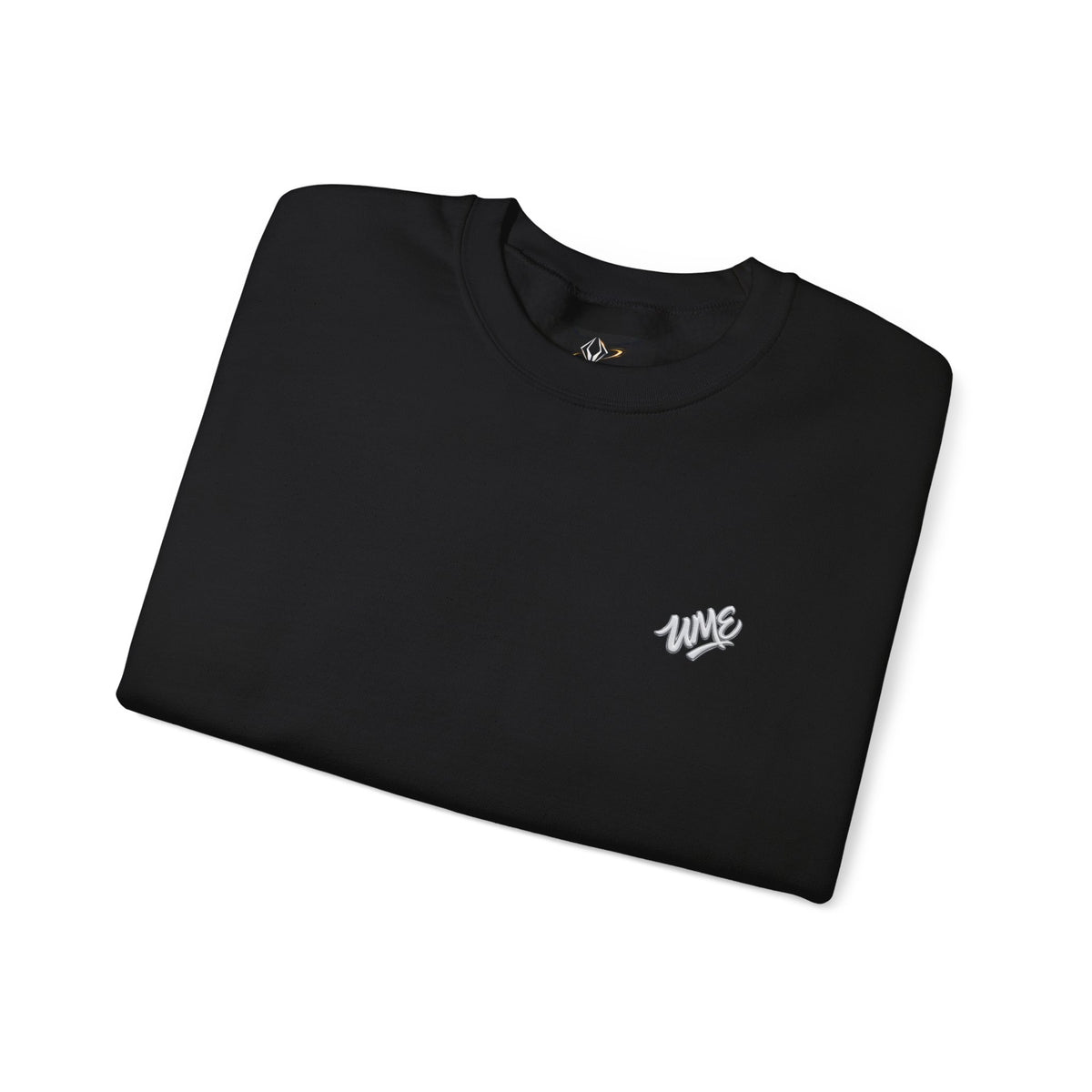 Crewneck Sweatshirt — UME White Logo All-Over Print