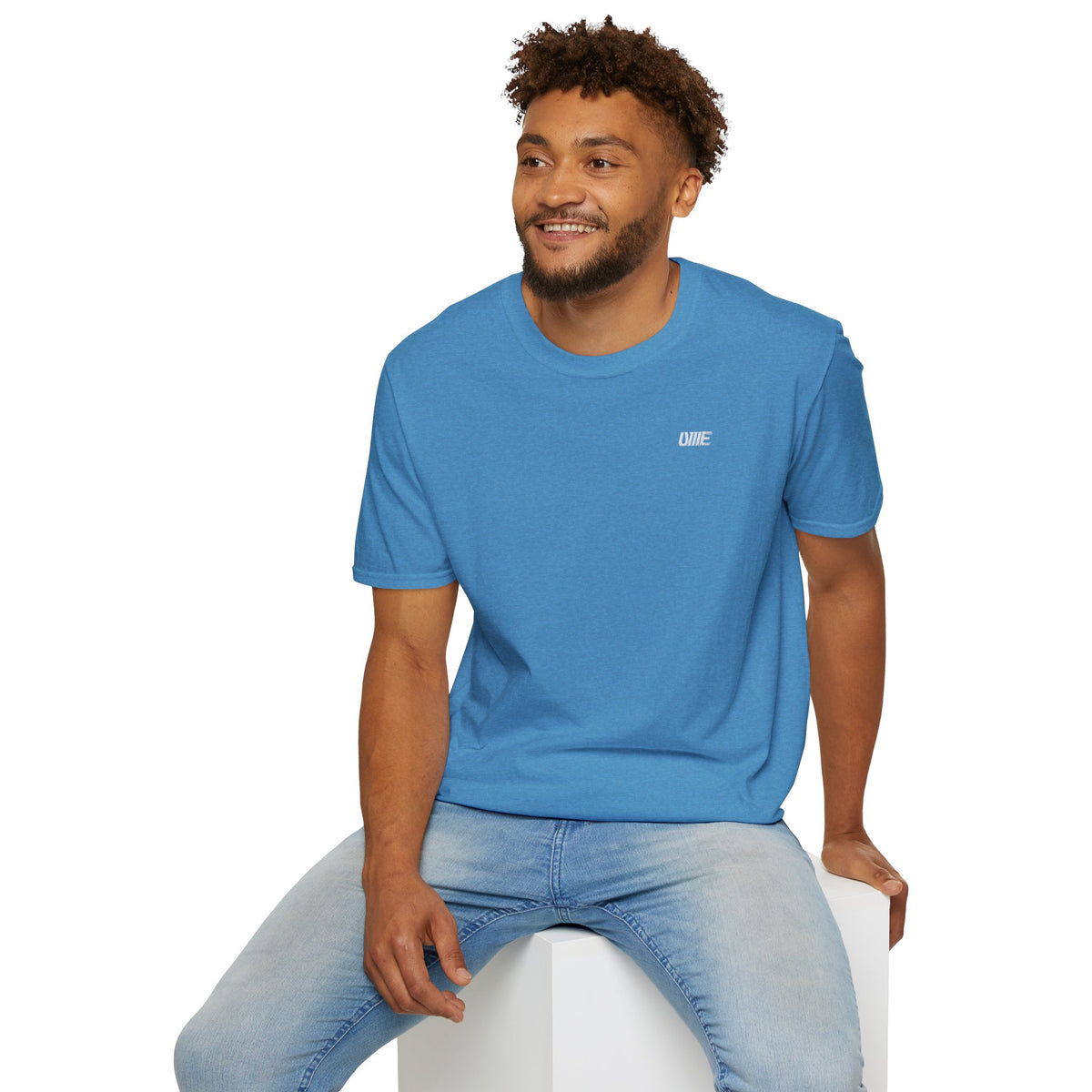 UME Retro Logo T‑Shirt — Multi-Color Minimal Sporty Graphic Tee