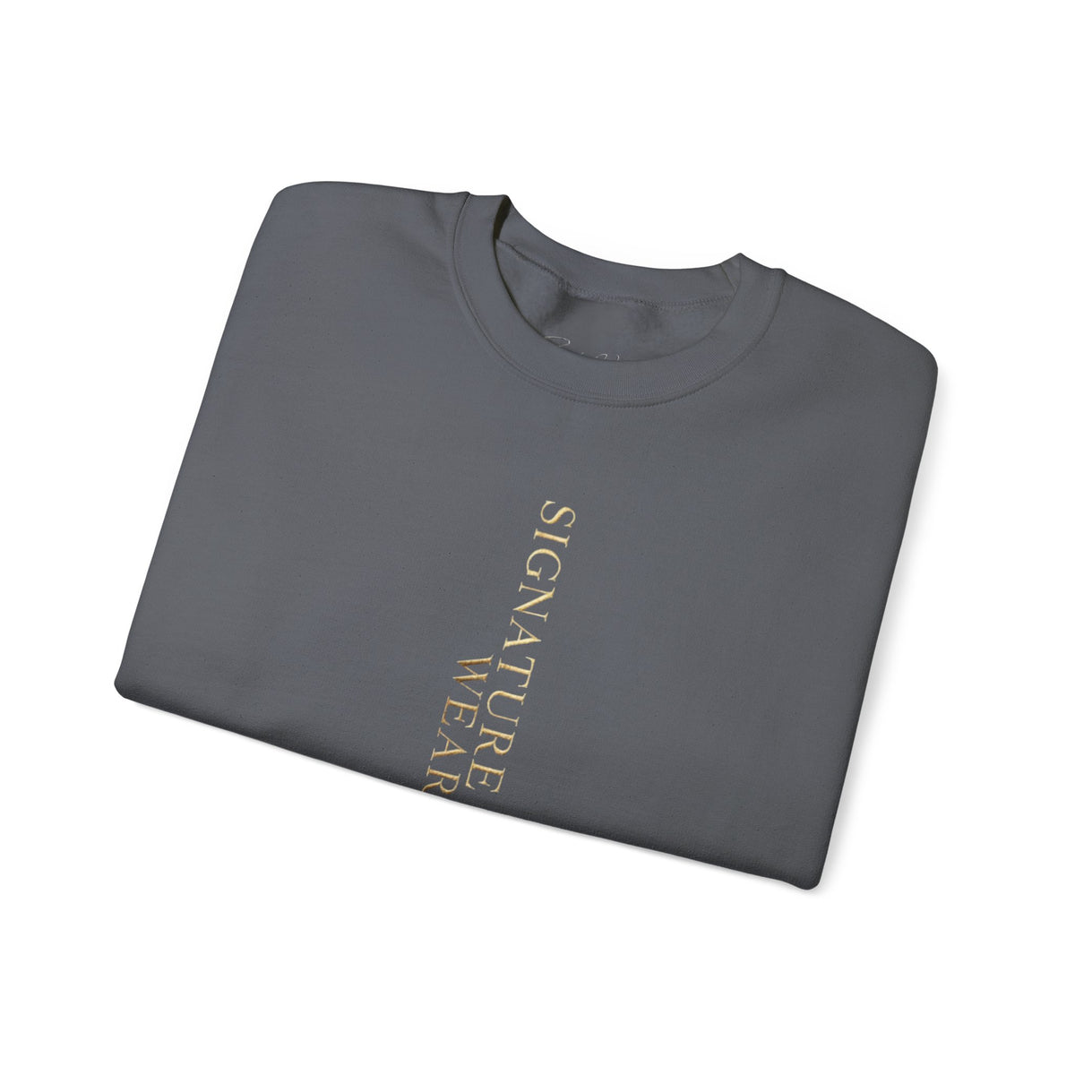 Signature Wear Minimalist Crewneck Sweatshirt — Black, Sand & More