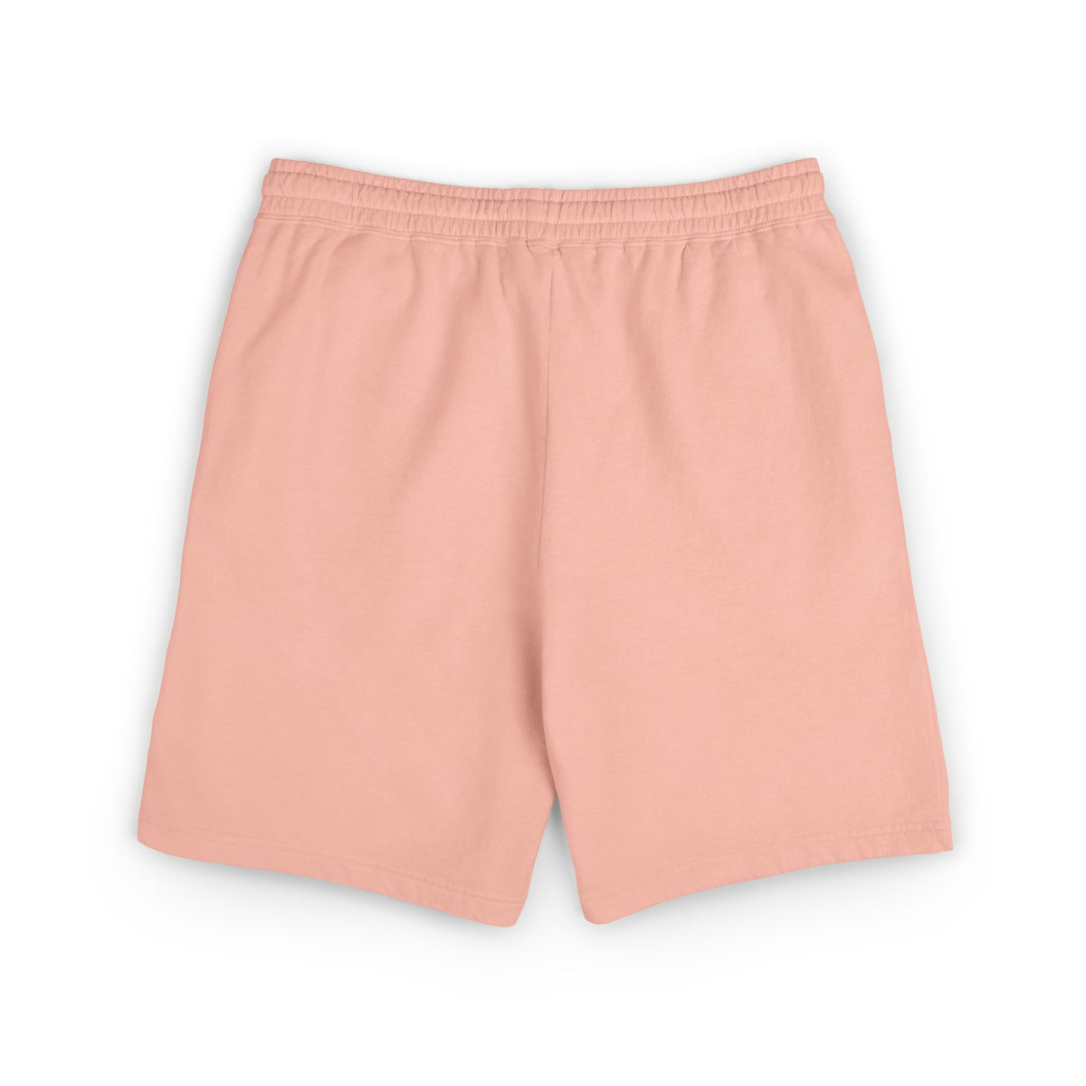 Fleece Sweat Shorts — Garment-Dyed UME Dark Grey Logo All-Over Print