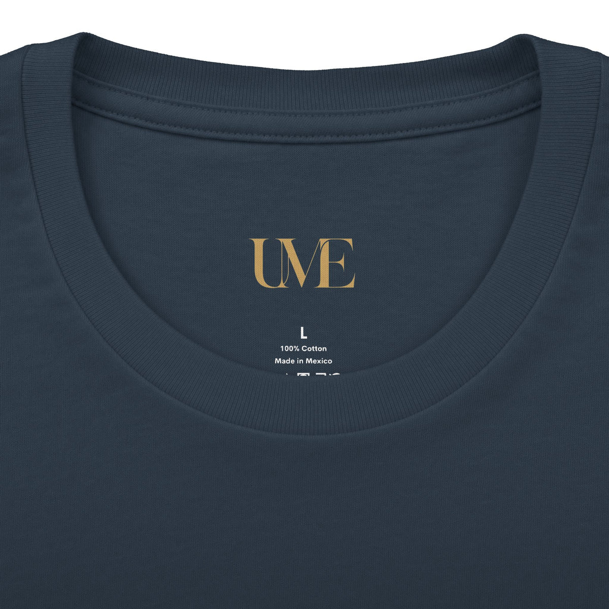UME Minimalist Cotton Crew Tee — Black, White & More