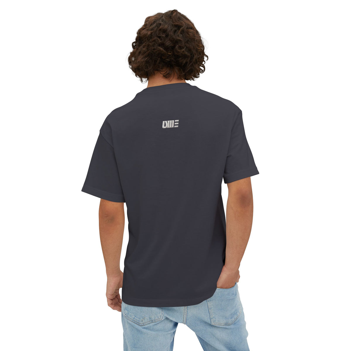 Oversized Boxy T-Shirt — Multi-Color Minimal Graphic