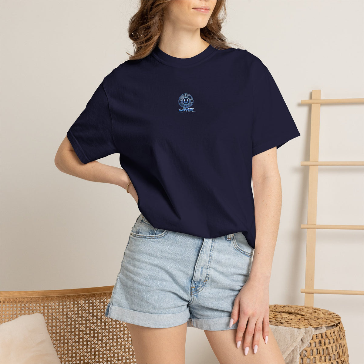 Garment-Dyed Heavyweight Tee — UME Activewear Logo