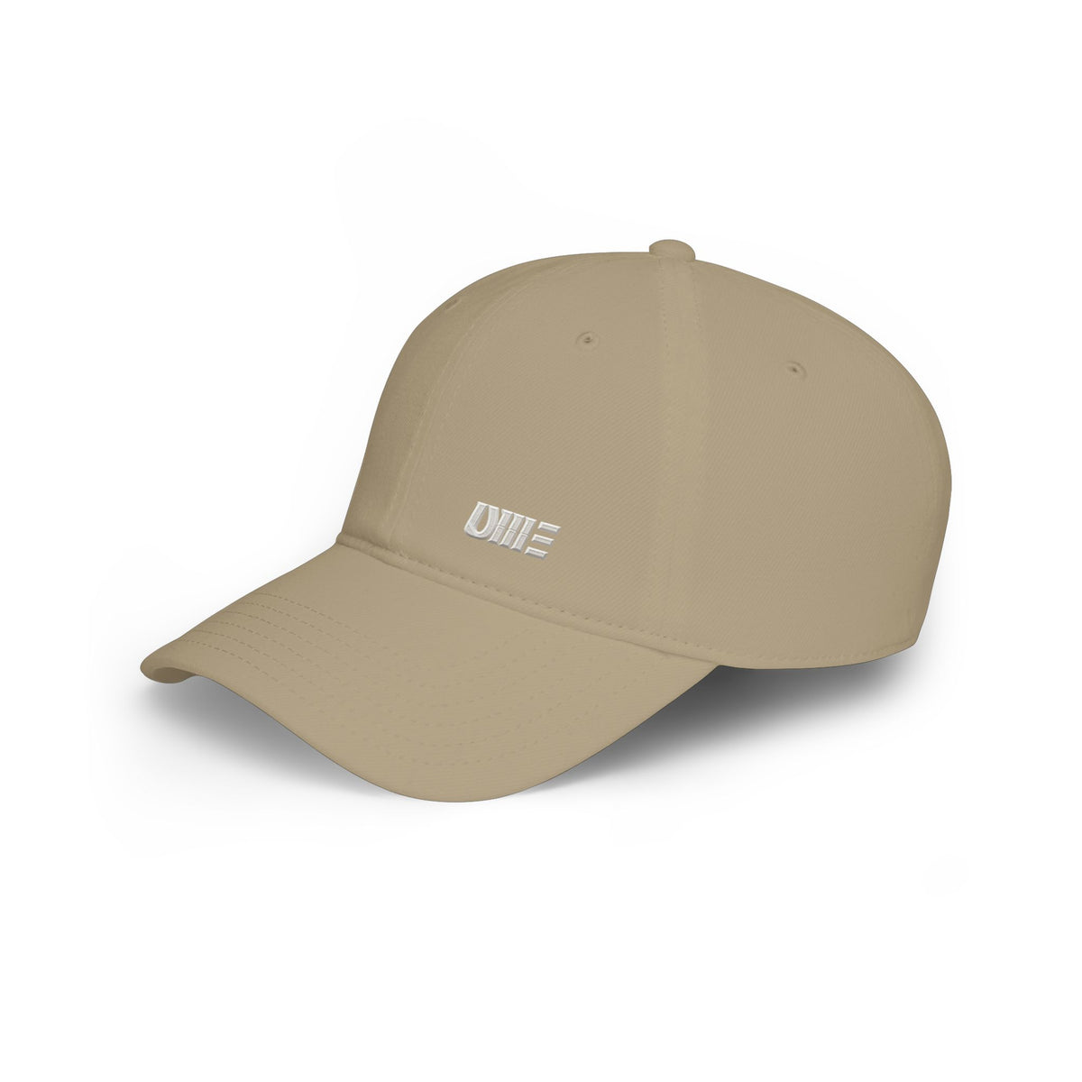 Low-Profile Cotton Baseball Cap — Multi-Color Embroidered Hat