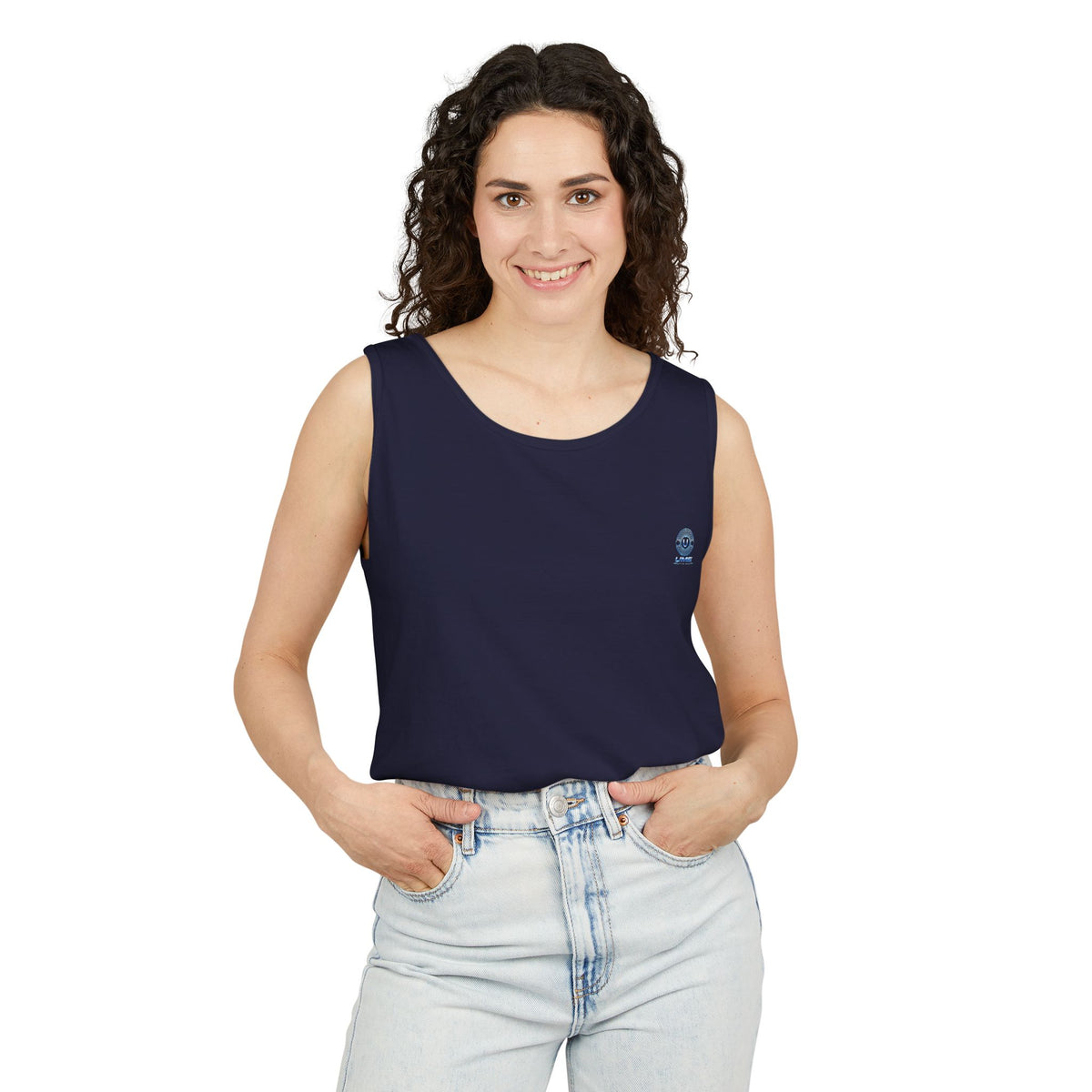 Garment-Dyed Tank Top — UME Activewear Logo