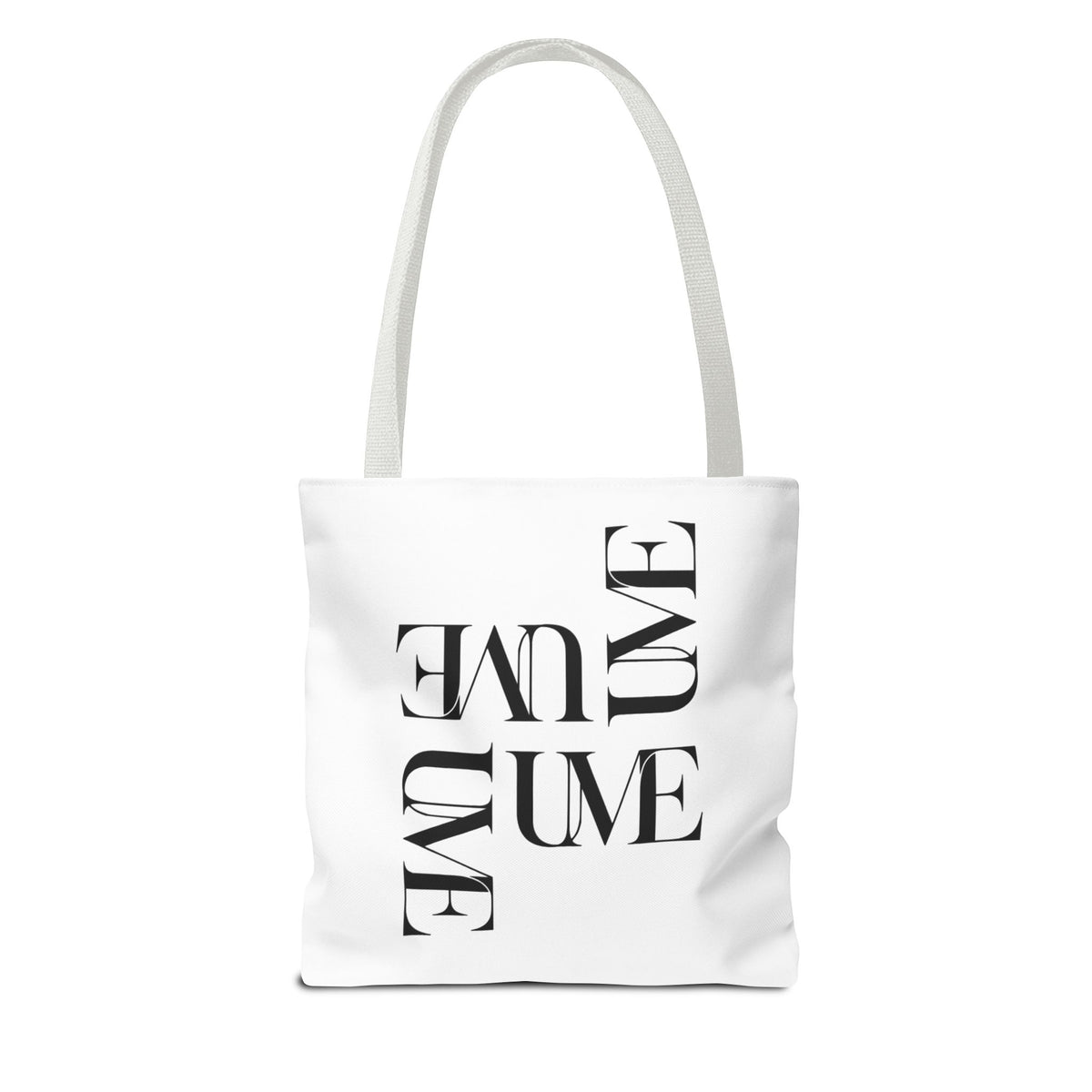 UME Typography Statement Tote Bag — White