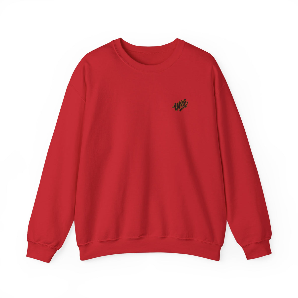 Crewneck Sweatshirt — UME Black Logo All-Over Print