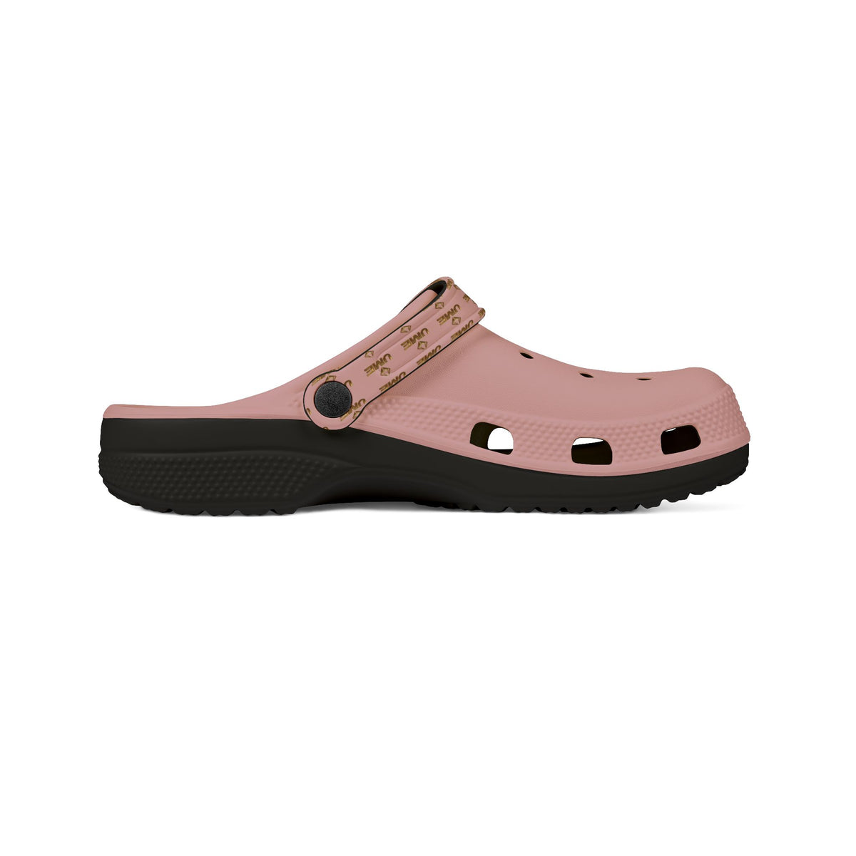 Peach All-Over Print EVA Foam Clogs — Slip-On Shoes