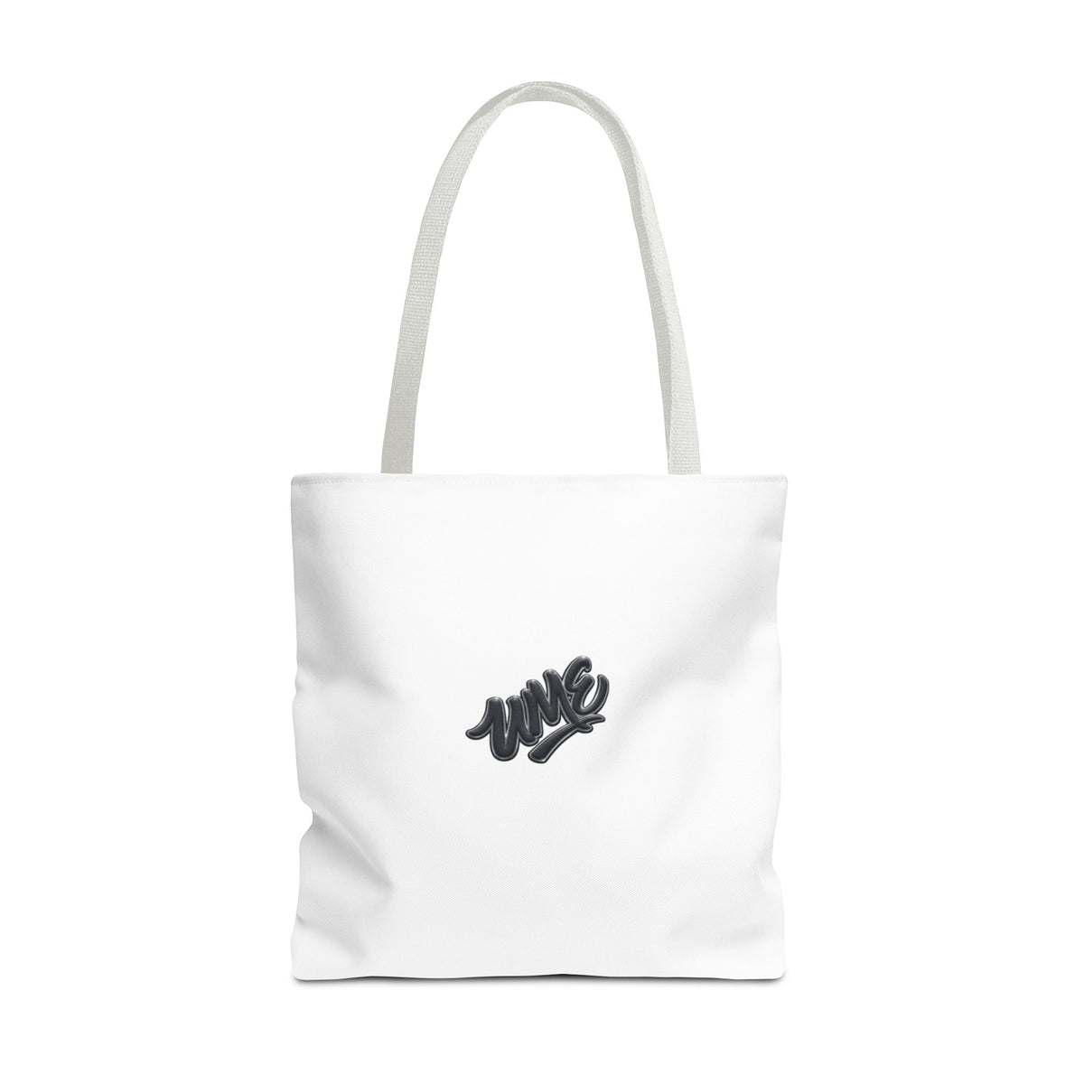 Tote Bag — White UME Black Logo Streetwear Carryall