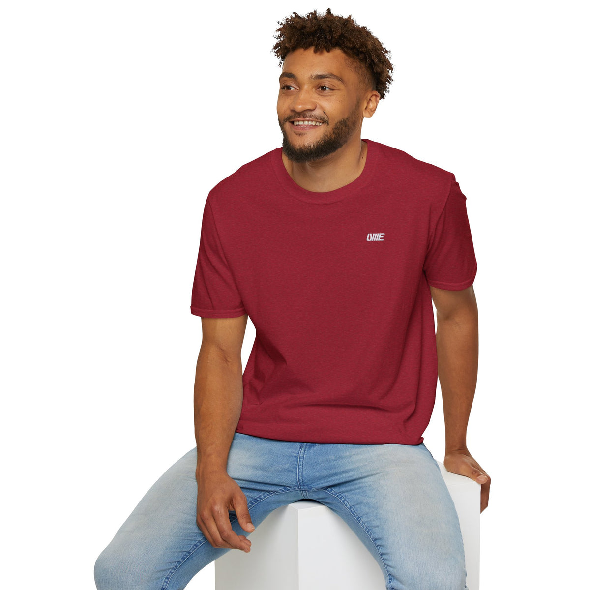 UME Retro Logo T‑Shirt — Multi-Color Minimal Sporty Graphic Tee