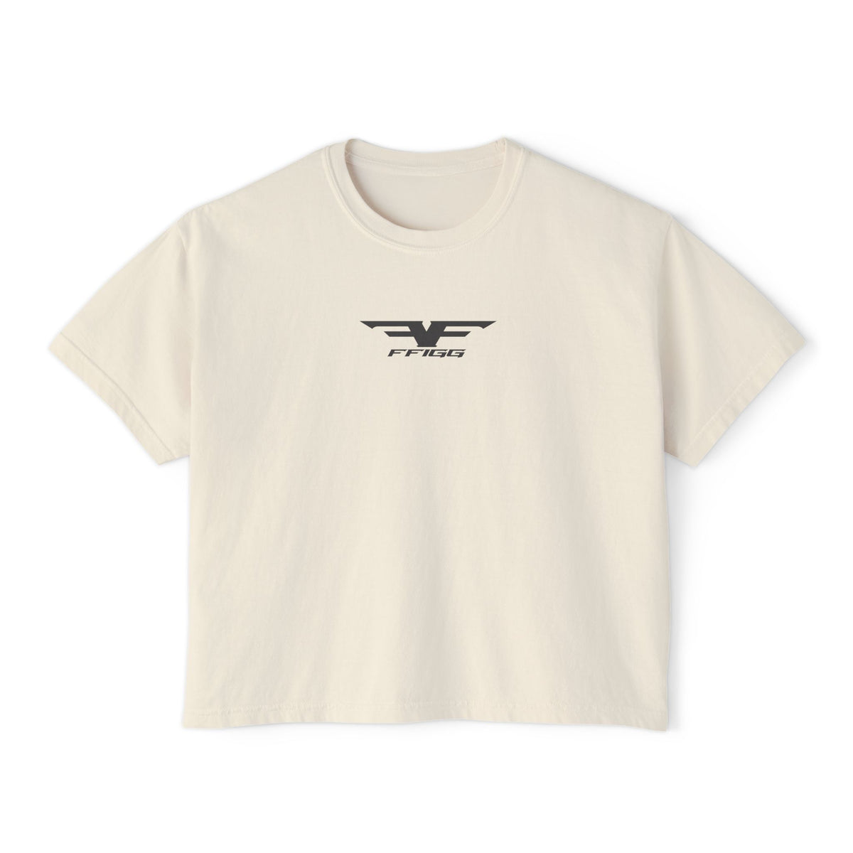 Women’s Winged Logo Boxy Tee — Ivory & More Colors
