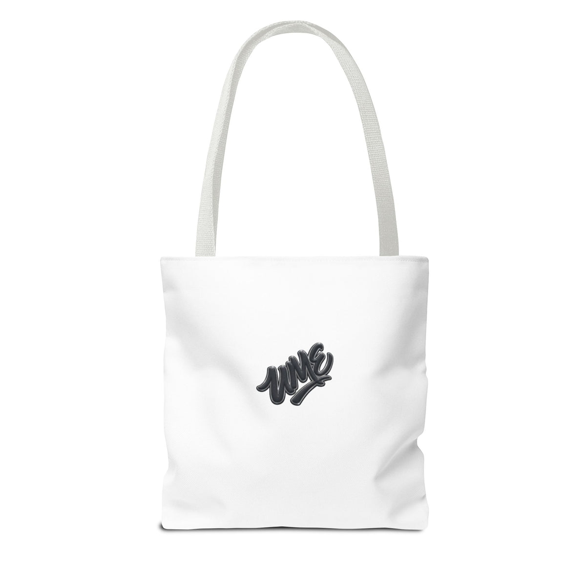 Tote Bag — White UME Black Logo Streetwear Carryall