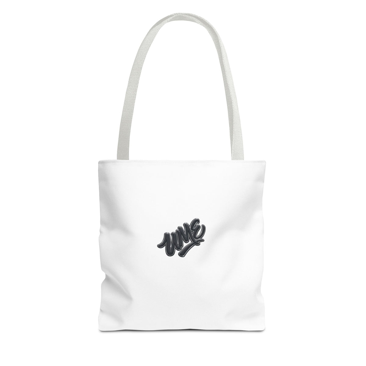Tote Bag — White UME Black Logo Streetwear Carryall