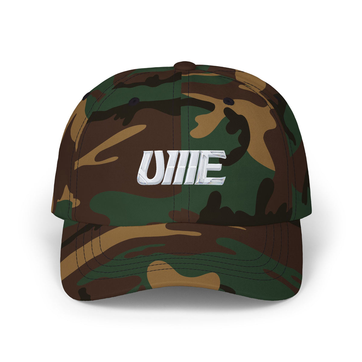 Classic Dad Cap — Multi-Color "ONE" Embroidered Baseball Hat