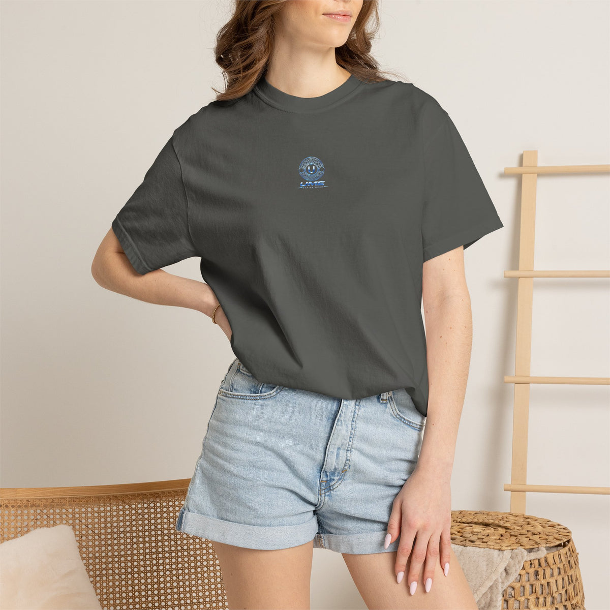 Garment-Dyed Heavyweight Tee — UME Activewear Logo