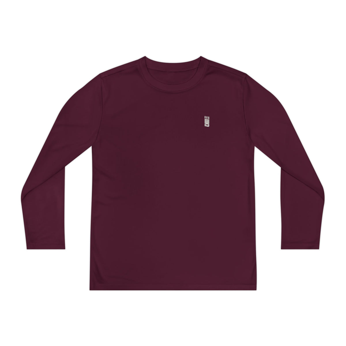 Youth Long-Sleeve Performance Tee — Multi-Color Athletic Top