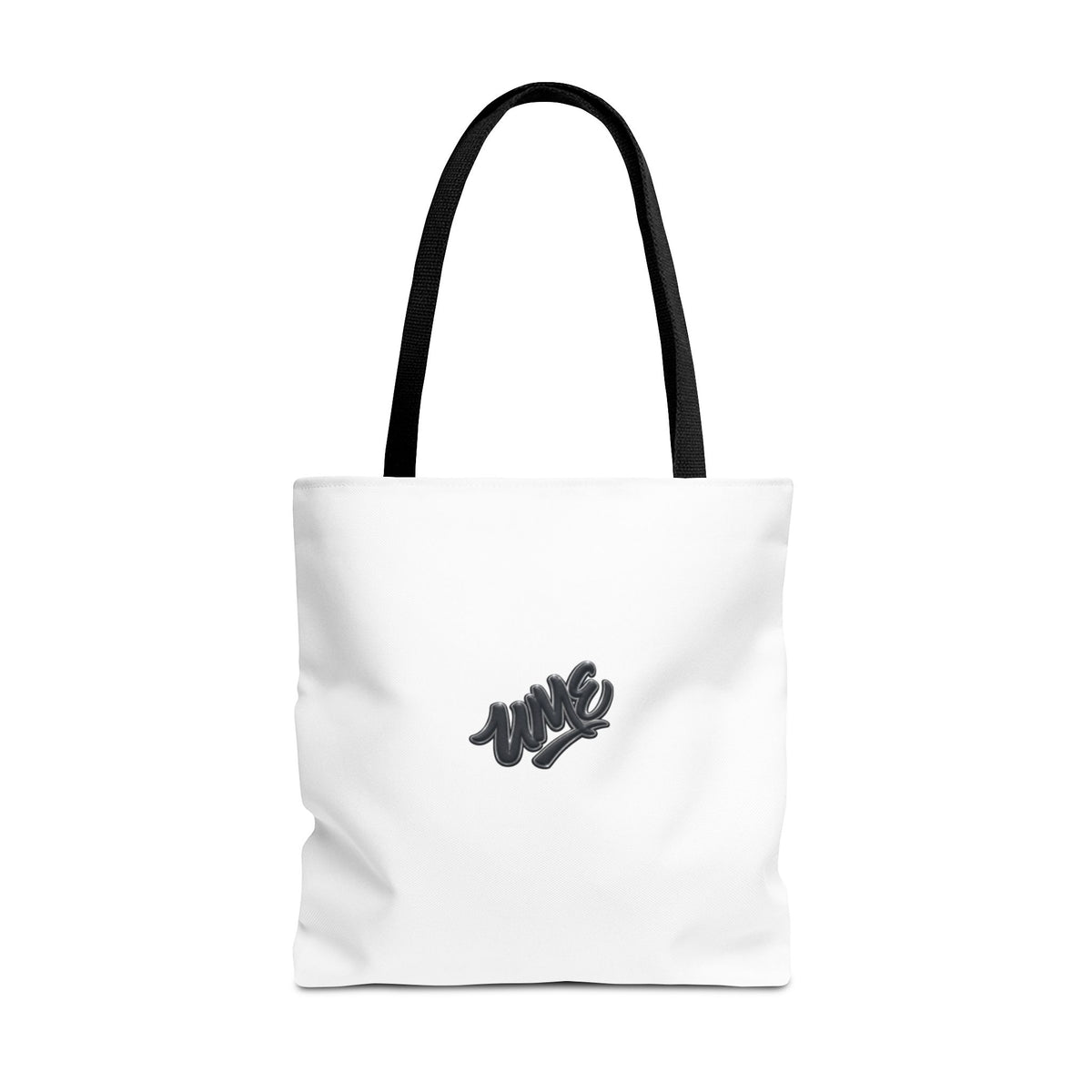Tote Bag — White UME Black Logo Streetwear Carryall