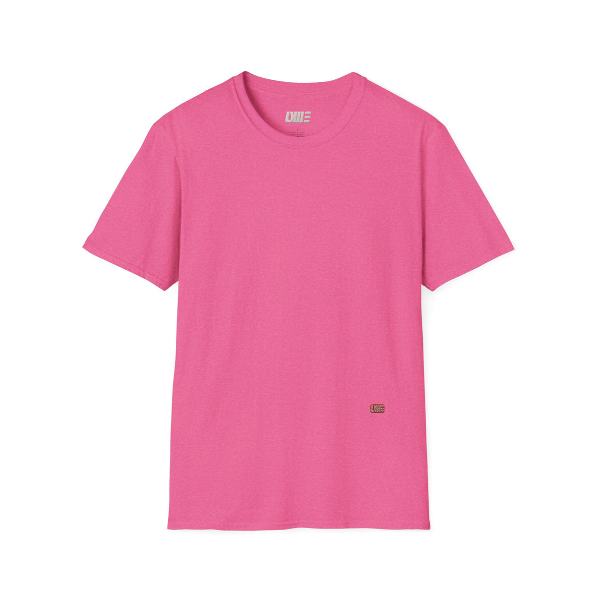 Minimalist Tiny Logo T-Shirt — Navy, White & More Base Colors