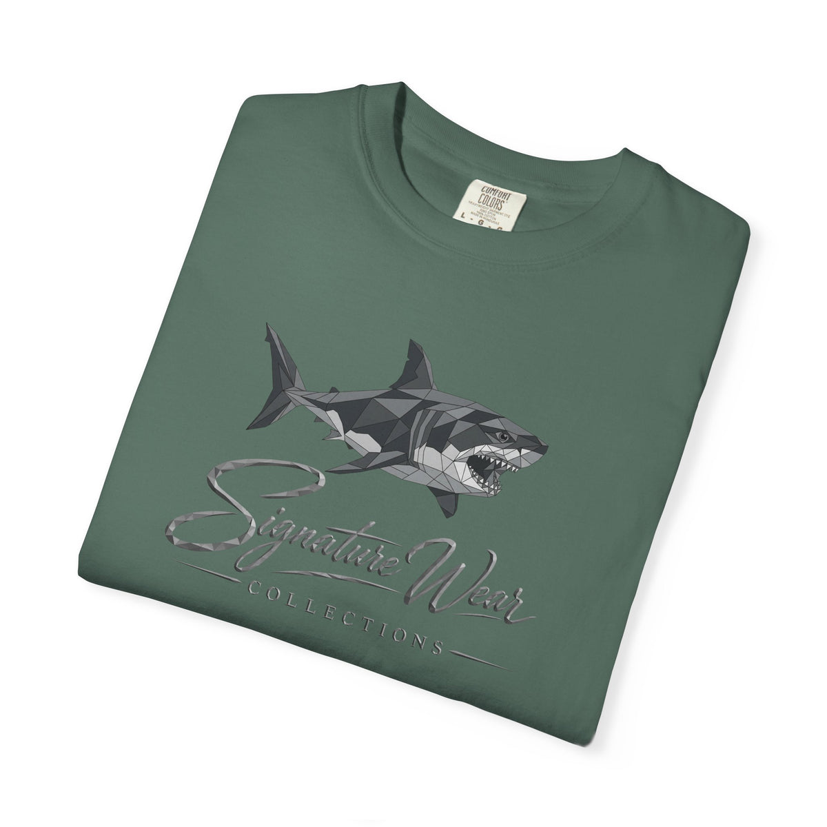 Signature Wear Shark Graphic T-Shirt — White, Black & More Colors