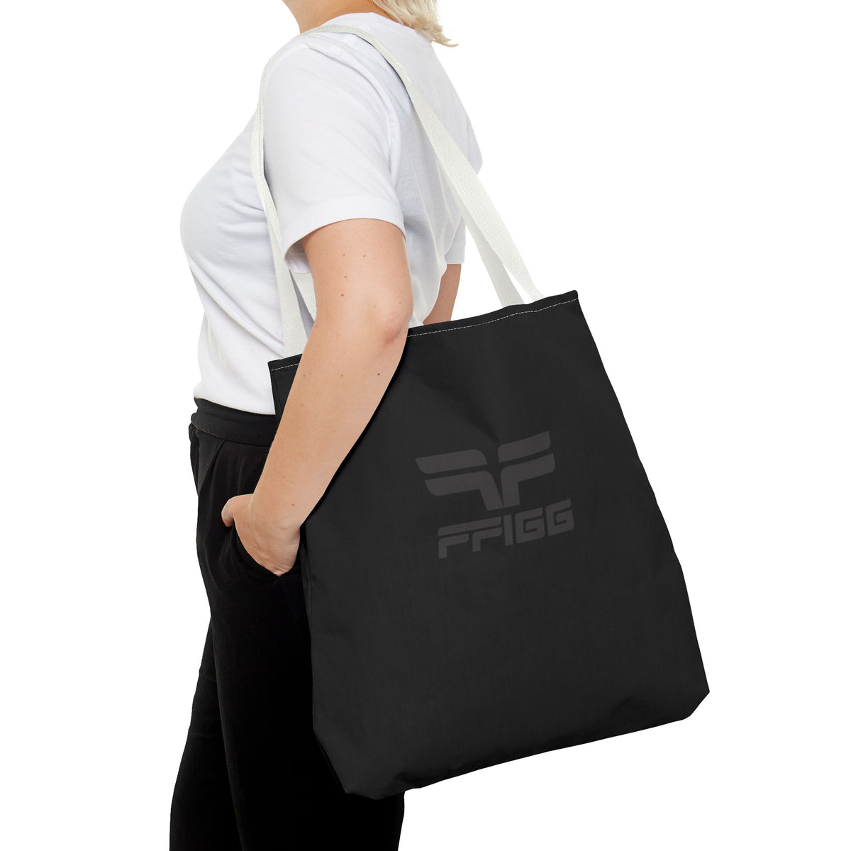 FIG Logo Tote Bag — Black