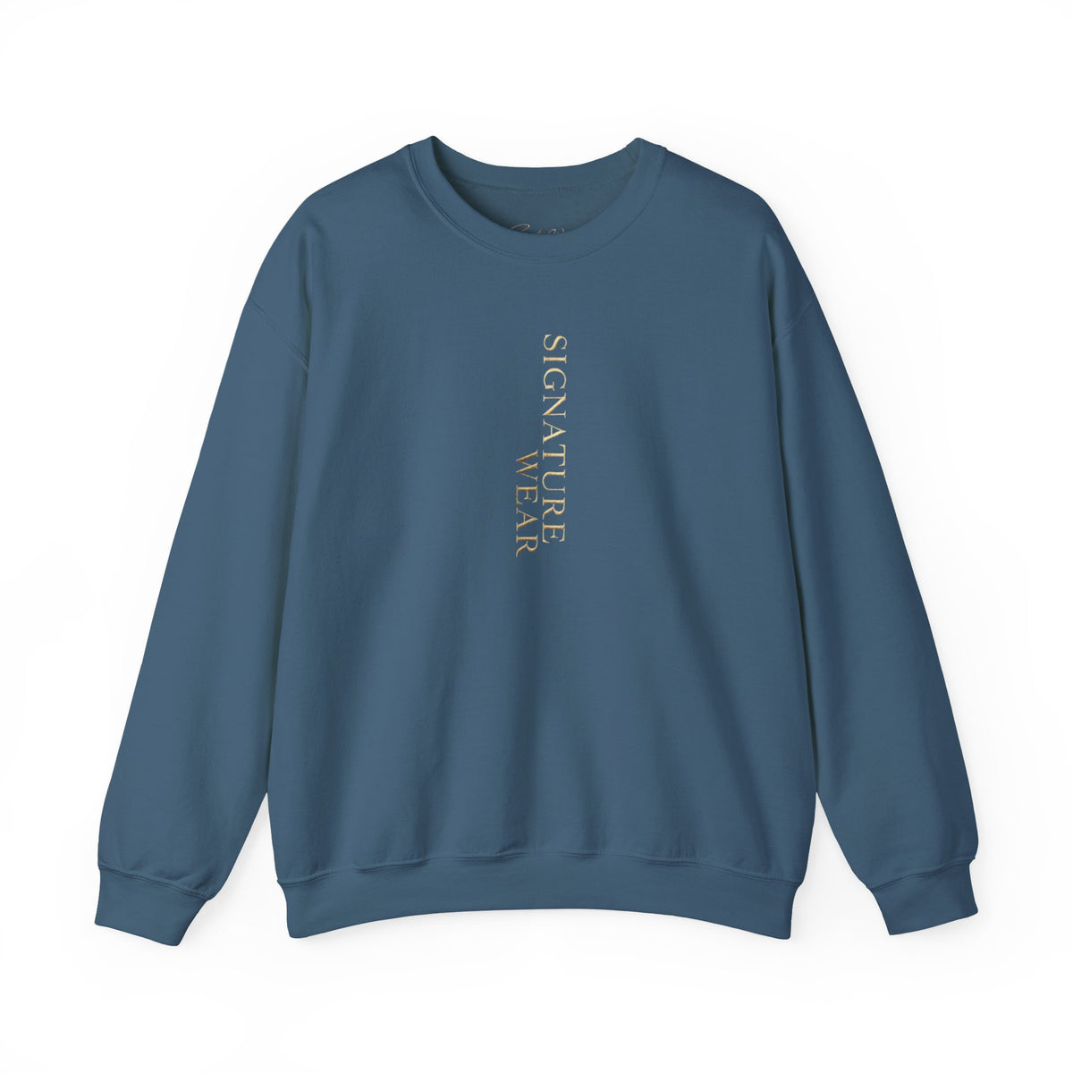 Signature Wear Minimalist Crewneck Sweatshirt — Black, Sand & More