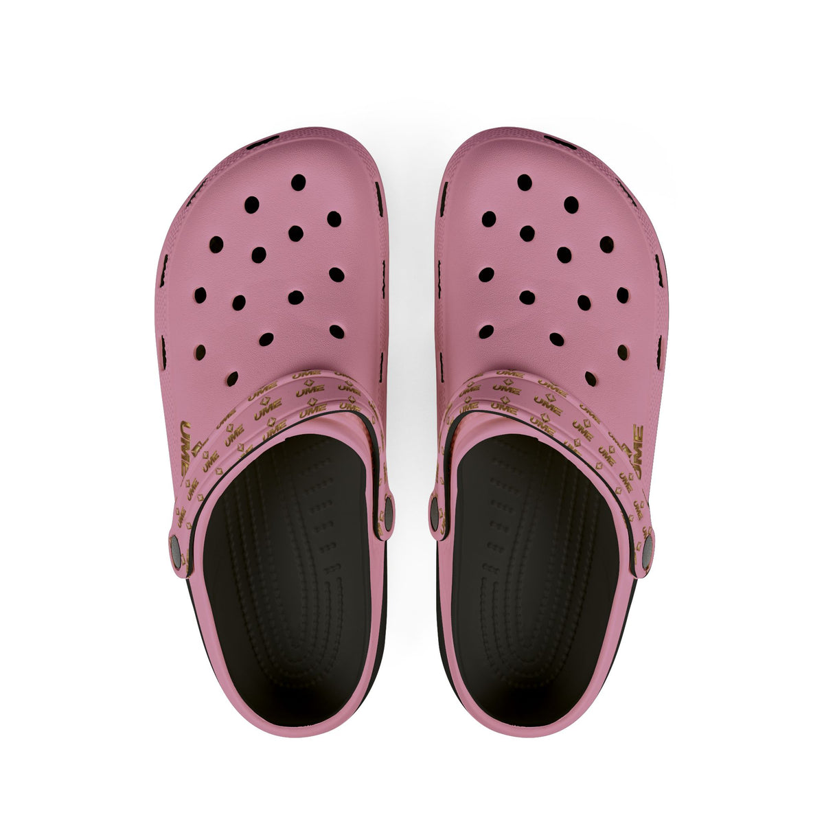 Pink All-Over Print EVA Foam Clogs — Slip-On Shoes
