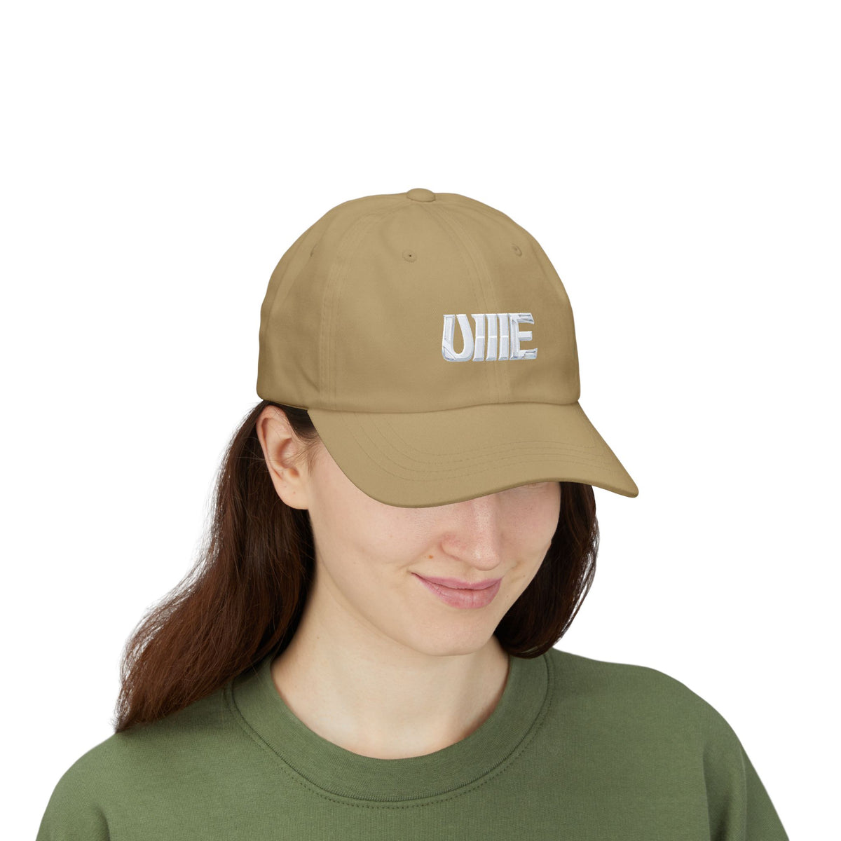 Classic Dad Cap — Multi-Color "ONE" Embroidered Baseball Hat