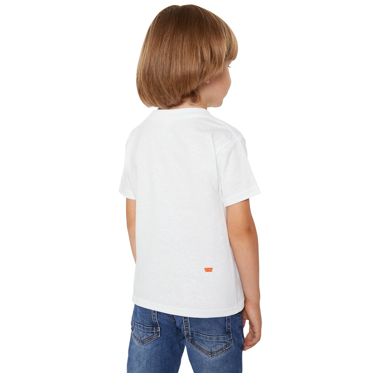 Toddler T‑Shirt — Minimal Shark Sketch Kids Tee