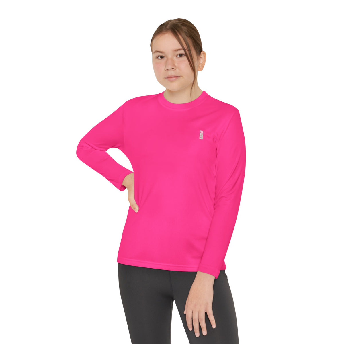 Youth Long-Sleeve Performance Tee — Multi-Color Athletic Top