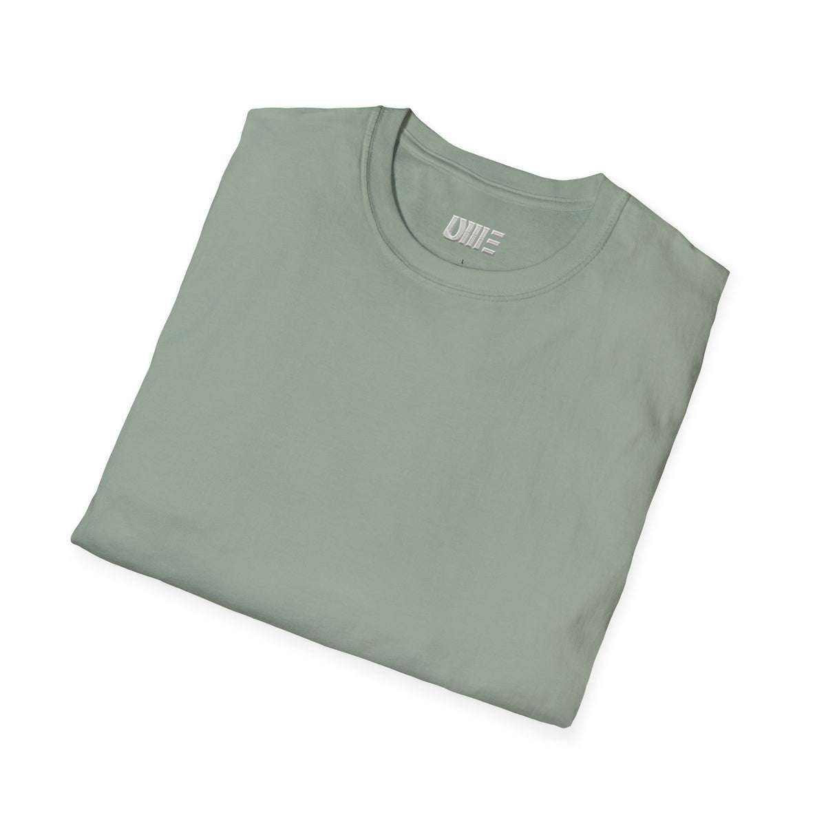 Minimalist Tiny Logo T-Shirt — Navy, White & More Base Colors
