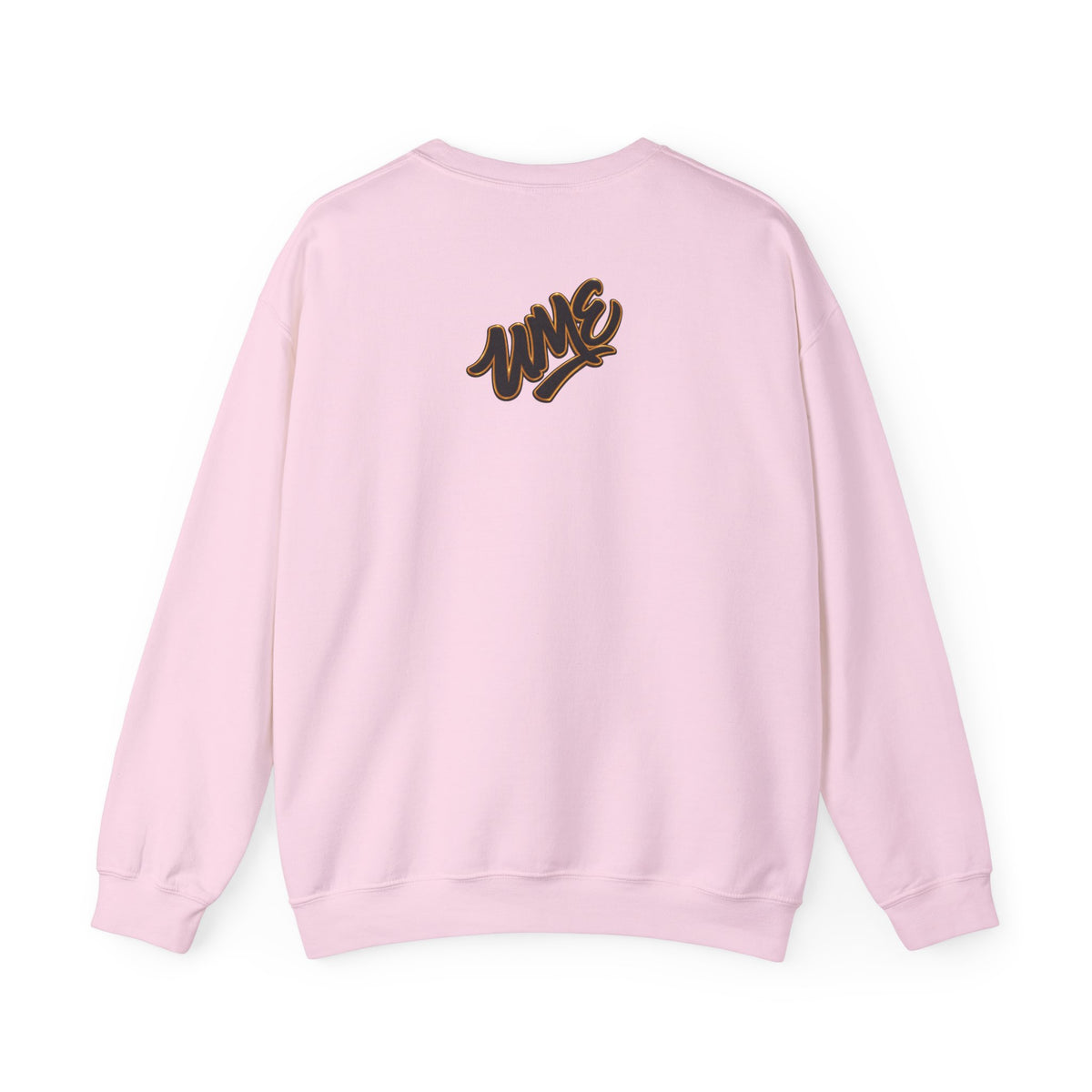 Crewneck Sweatshirt — UME Black Logo All-Over Print
