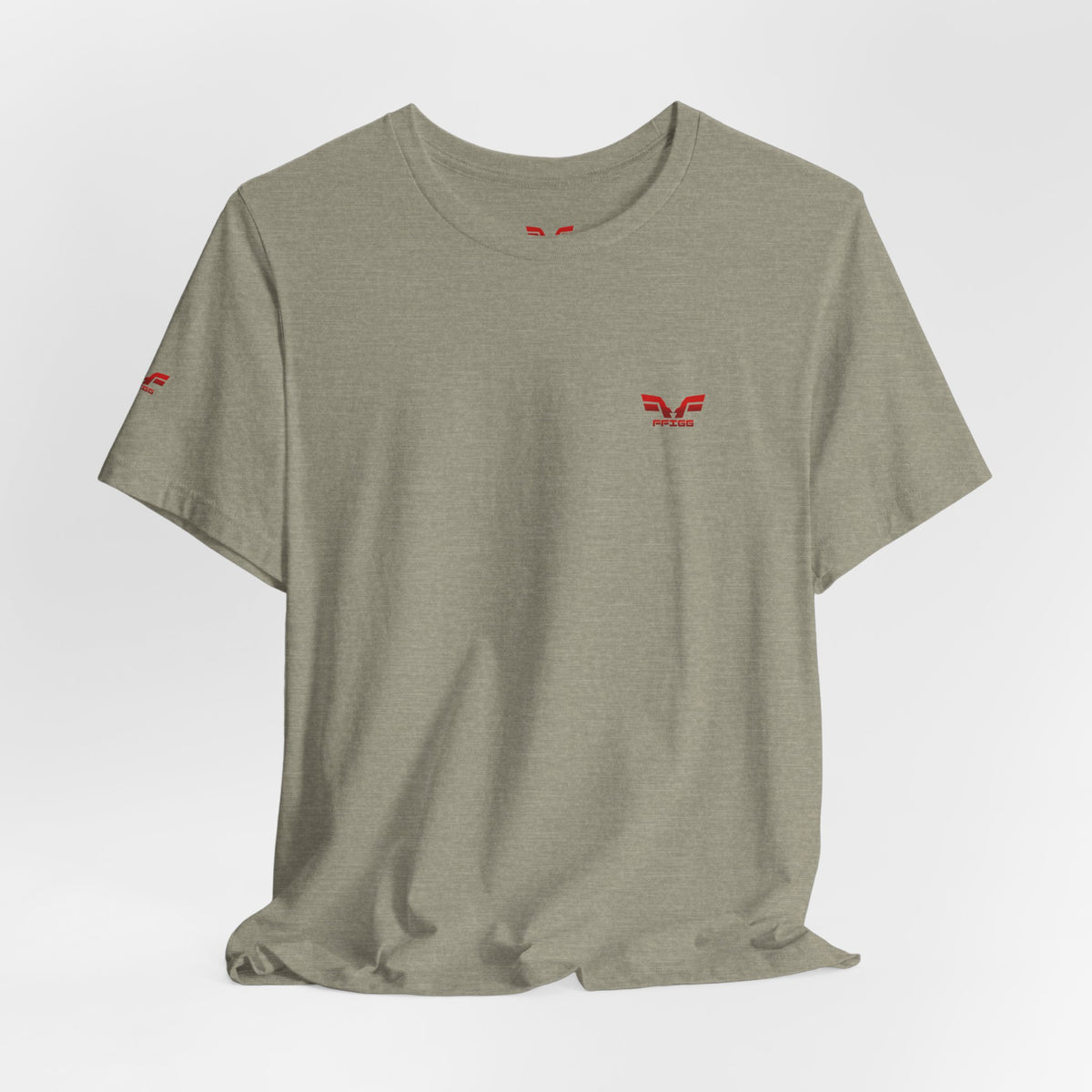 FFiGG Red Logo Graphic Tee — Black, White & More