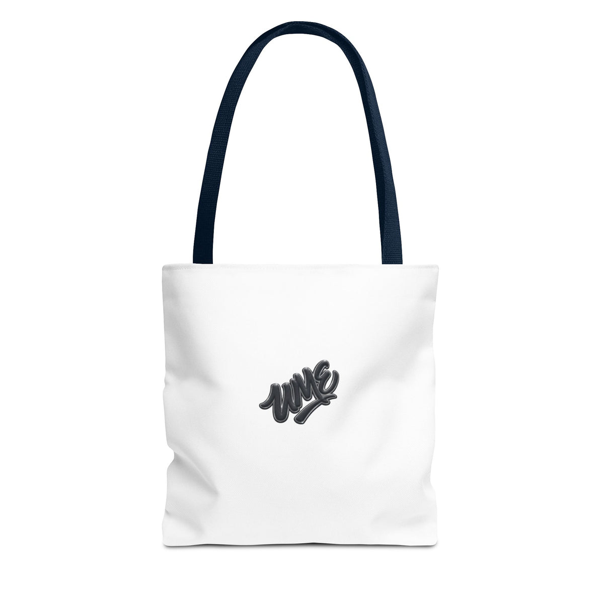 Tote Bag — White UME Black Logo Streetwear Carryall
