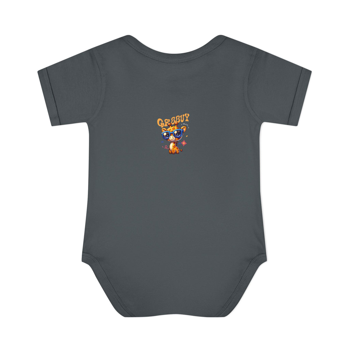Giraffe Sunglasses Baby Bodysuit — Cute Infant Onesie
