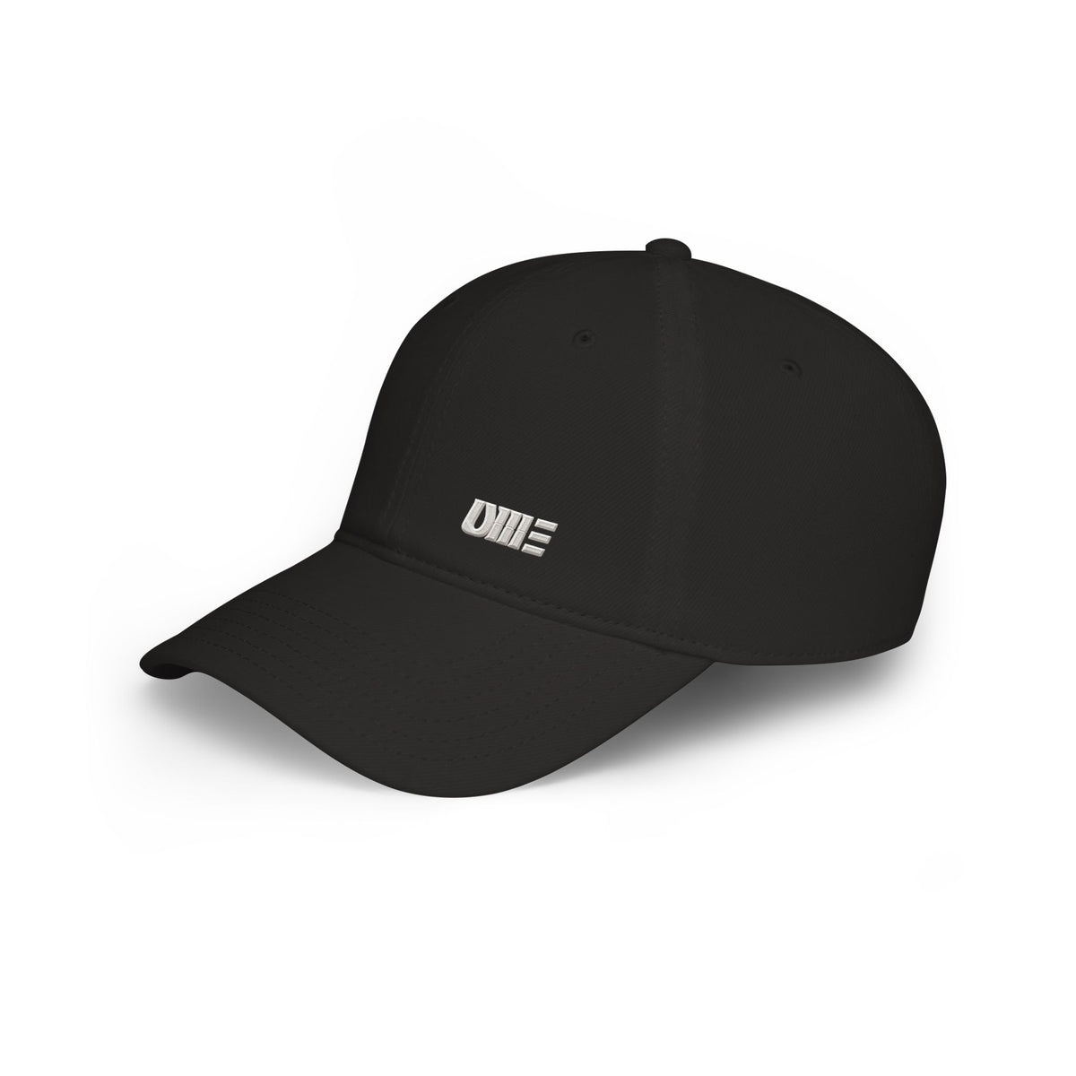 Low-Profile Cotton Baseball Cap — Multi-Color Embroidered Hat