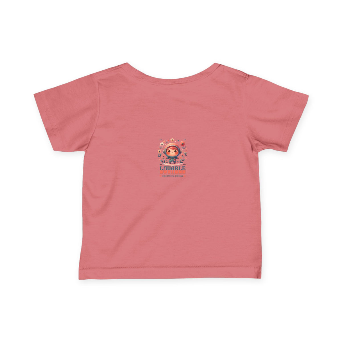 Lovable Astronaut Infant Tee — Cute Space Baby Graphic Baby Shirt